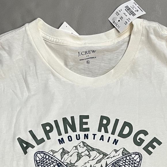 NWT - J. Crew Men's "Alpine Ridge" Graphic Print T Shirt - Size XL - Picture 5 of 6